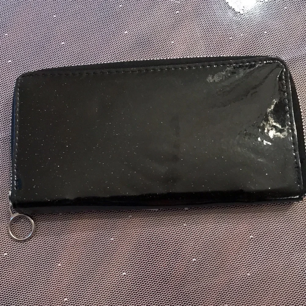 COPY - Black glittery wallet!!